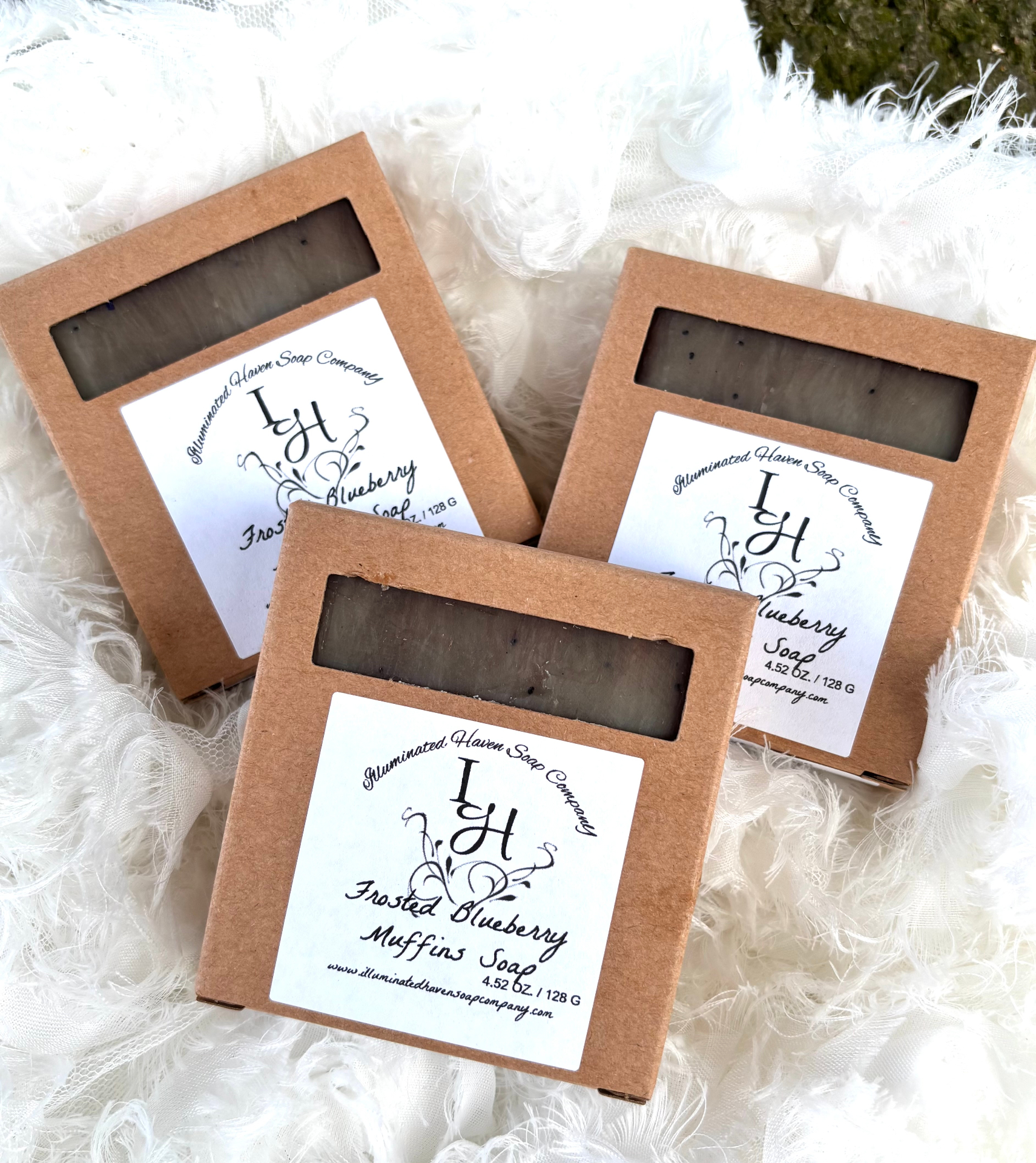 Frosted Blueberry Muffins Soap