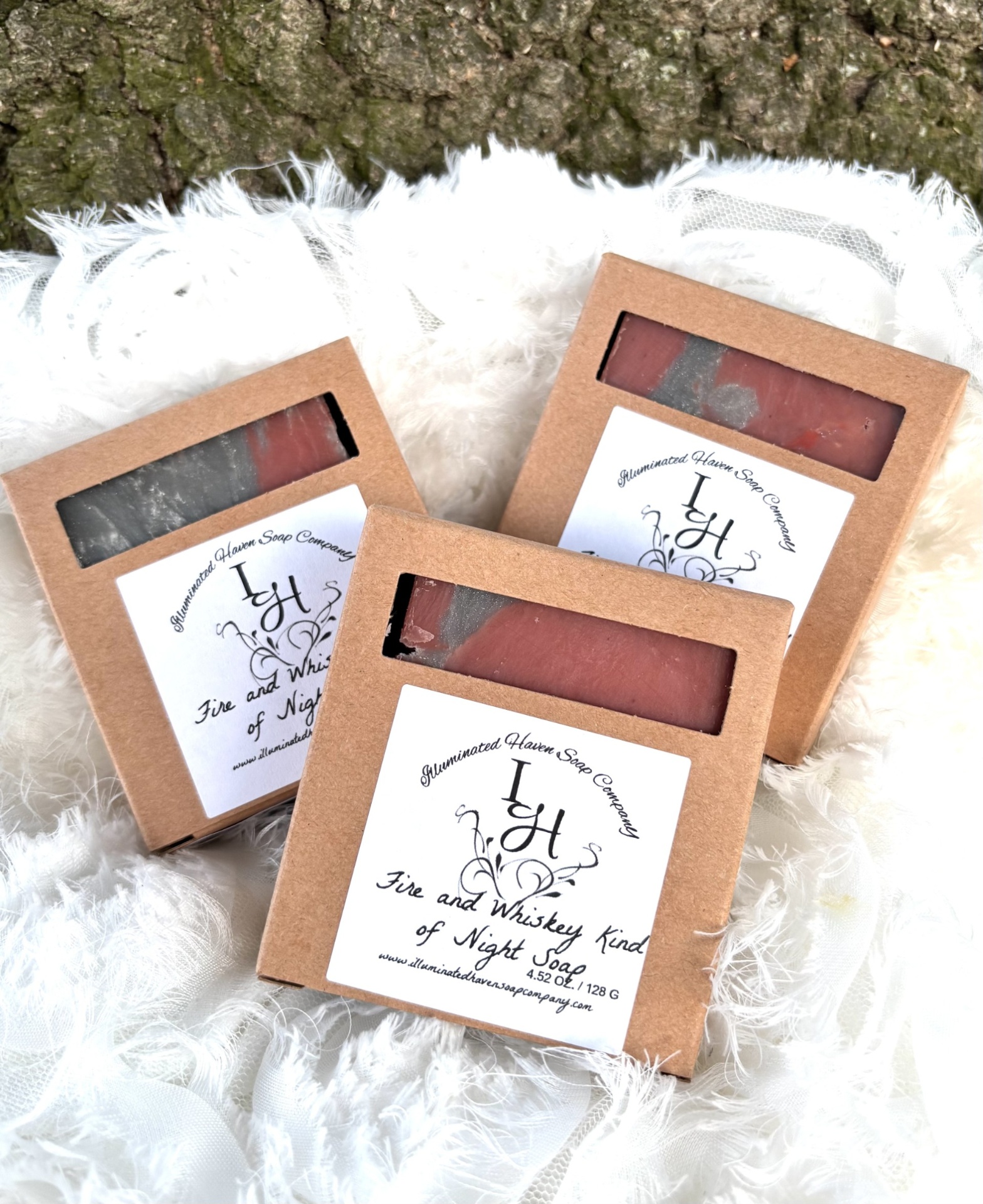 Fire and Whiskey Kind of Night Soap