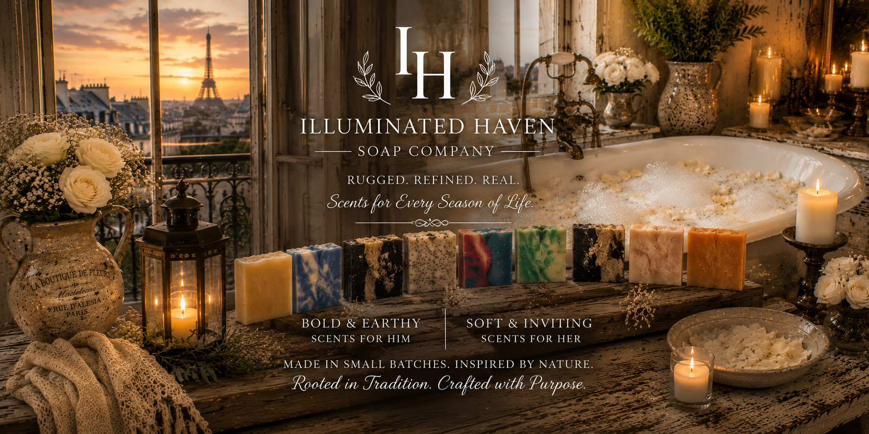 Illuminated Haven Soap and Candle Company — Handmade soap shipped to you from southern Illinois