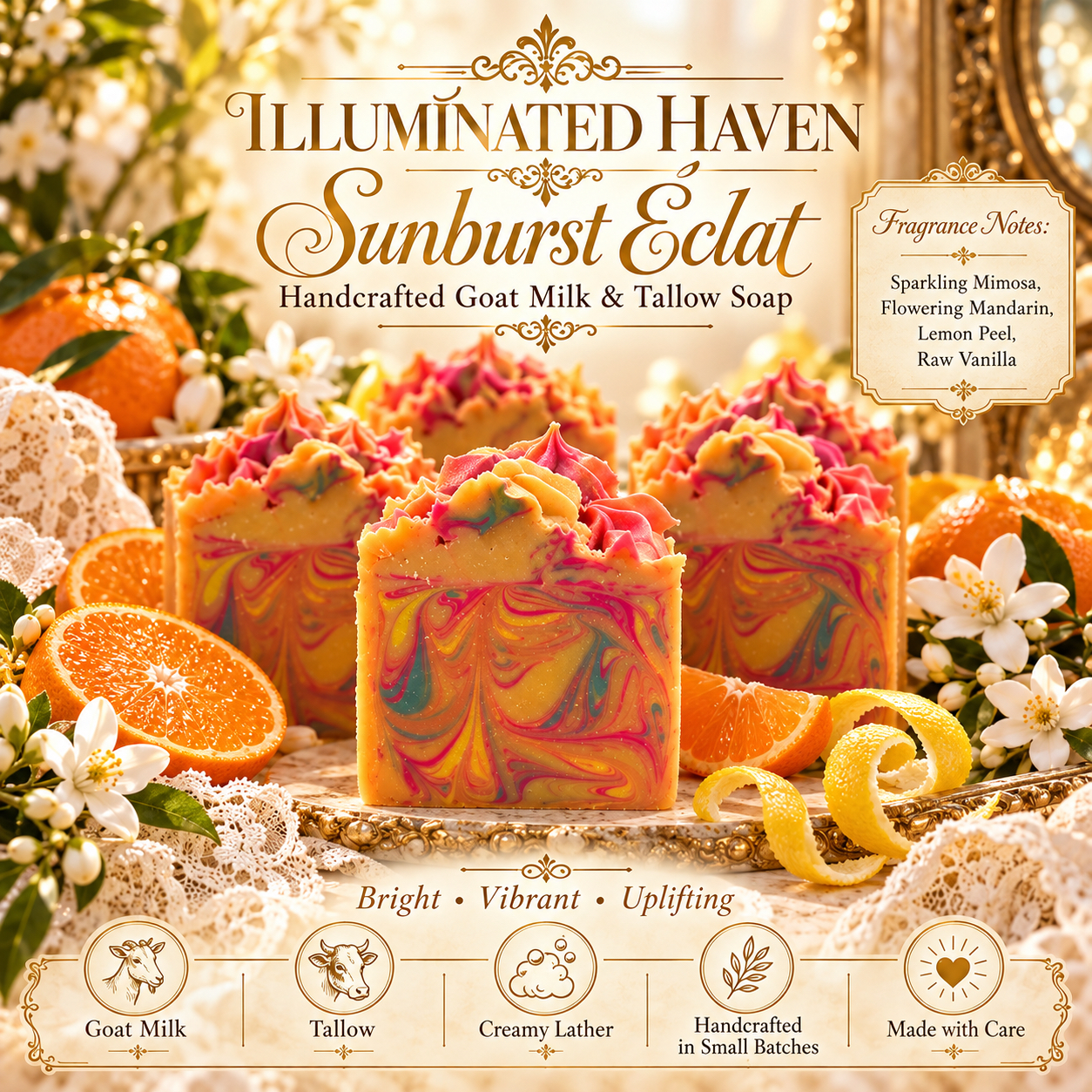 Sunburst Éclat Soap — additional view 2 of 3