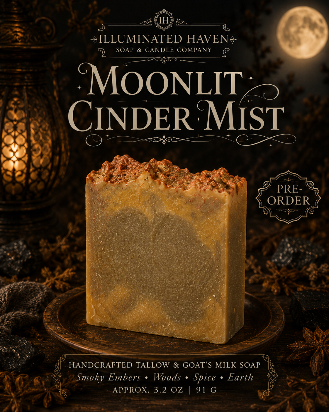 Moonlit Cinder Mist Soap