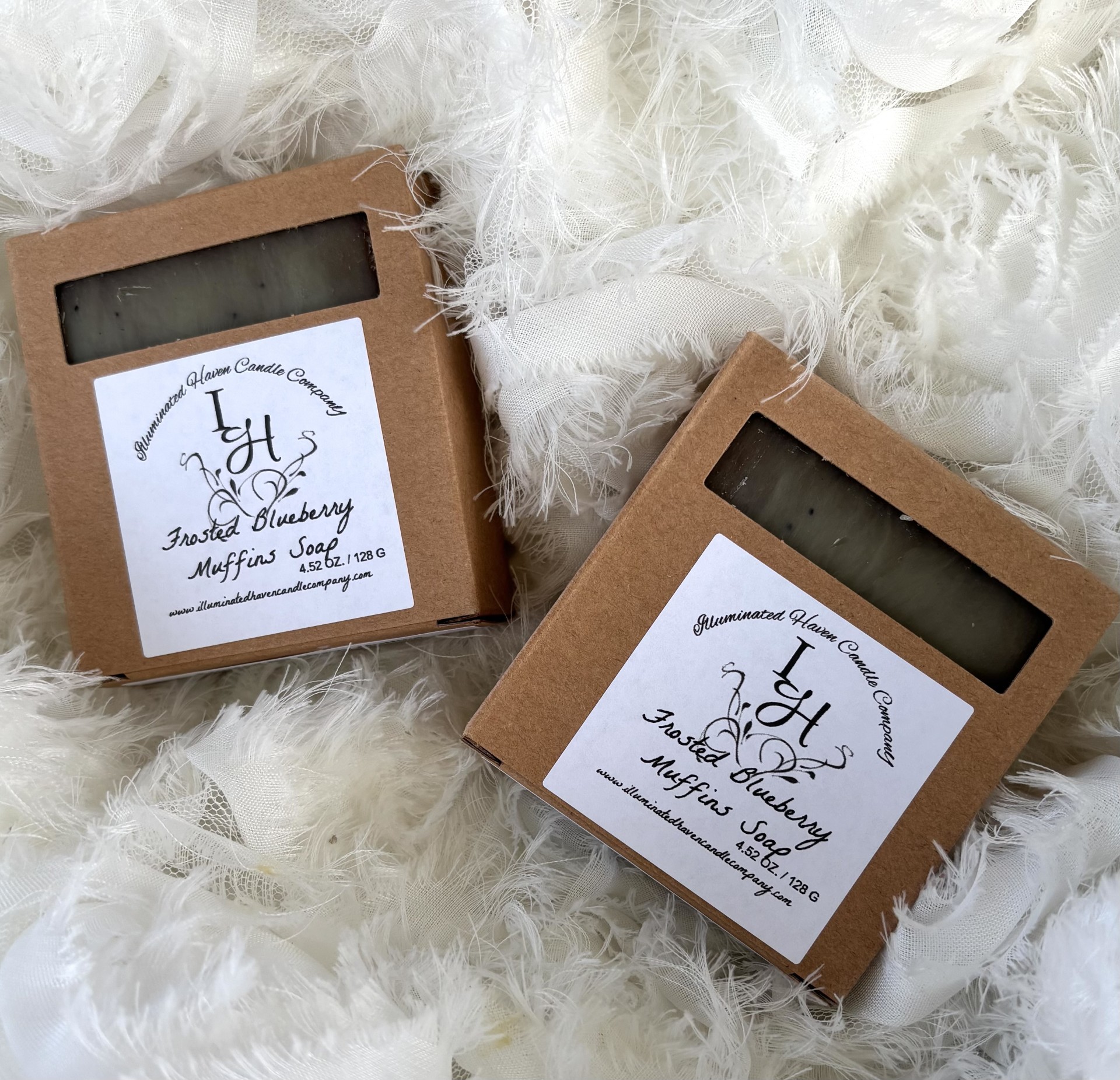 Frosted Blueberry Muffins Soap